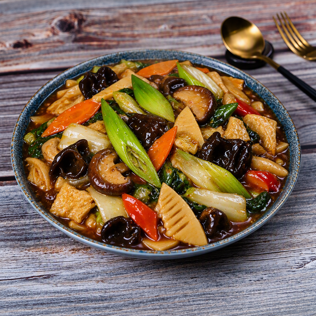 (L) / Vegetable in Brown Sauce 罗汉斋.