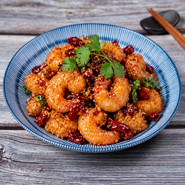 Rock Shrimp 辣味脆虾.