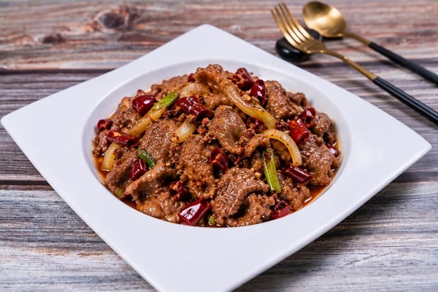 Ted's Spicy Beef 香辣肥牛.