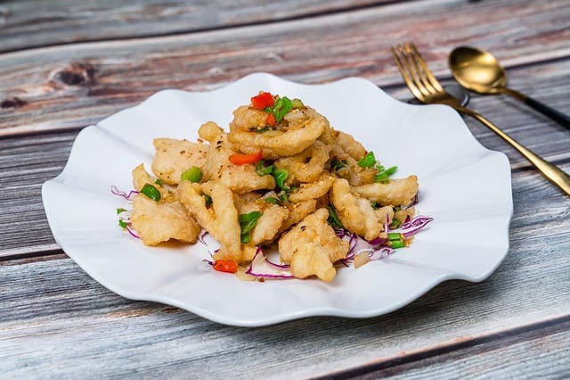 Salt & Pepper Fish Fillet 椒盐鱼片.