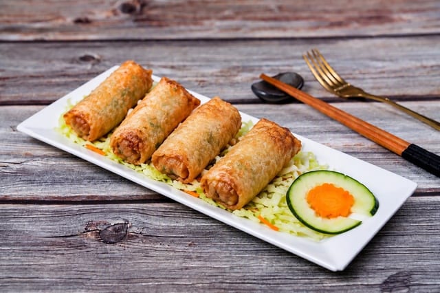 Vegetable Spring Rolls 素春卷 (2).