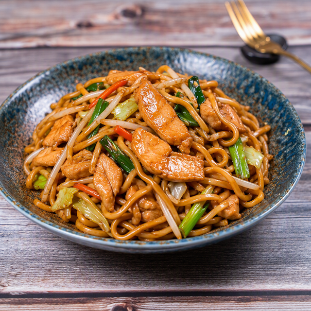 (L) / Chicken Lo Mein 鸡肉捞面.