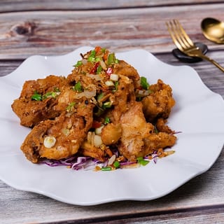 (L)Salt & Pepper Pork Ribs (午)椒盐排骨