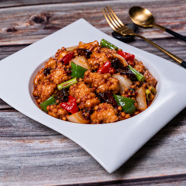 (L) /Chicken with Garlic Sauce 鱼香鸡.