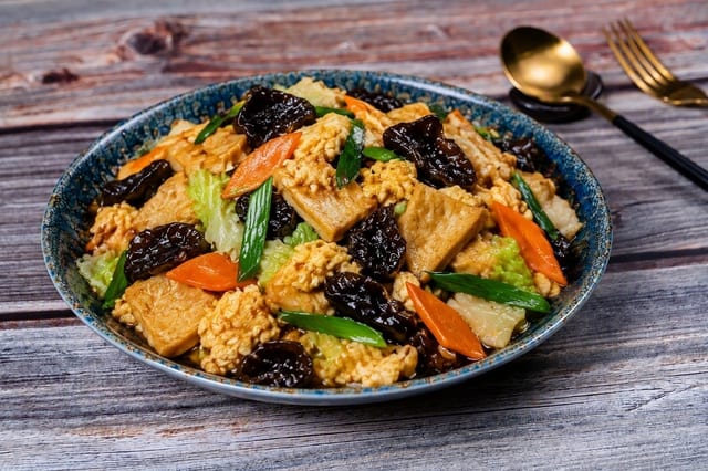 Mushu Vegetable with Pancakes 木须菜.