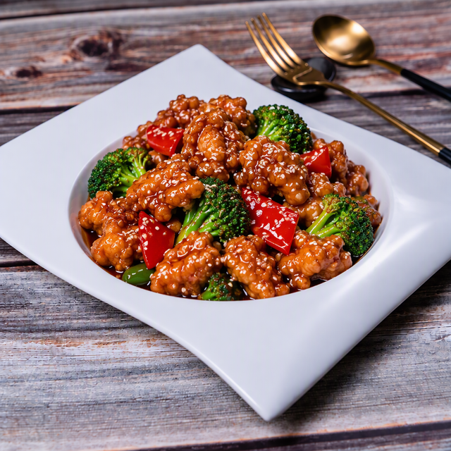 (L) /Sesame Chicken 芝麻鸡.