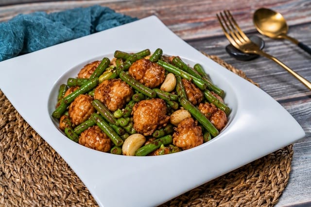 Chicken with String Beans 四季豆鸡.