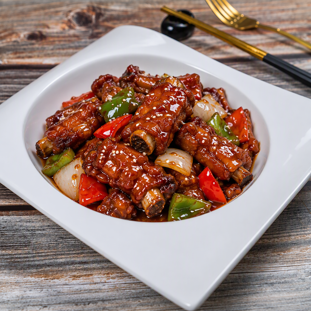 (L) / Pork Ribs in Peking Style 京都排骨.