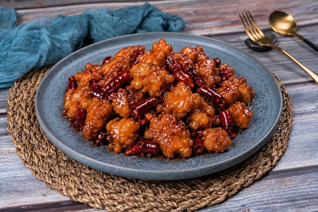 General Tso's Chicken 左宗棠鸡.