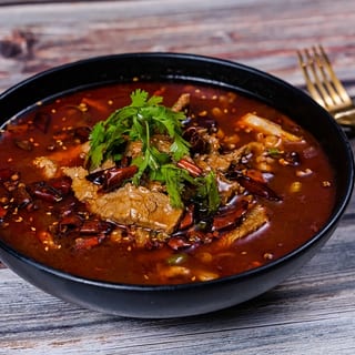 Beef in Hot Chili Oil 水煮牛肉