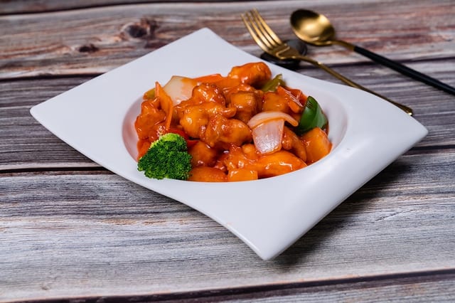 (L) /Sweet and Sour Chicken 甜酸鸡.