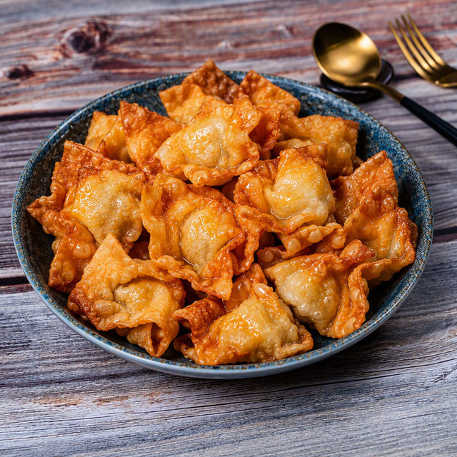 (L) M/ Fried Wonton 炸云吞.