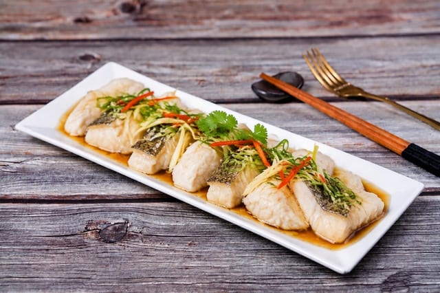 Cantonese Steamed Fish Fillet 飘香鱼片.