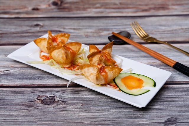Crab Rangoon 蟹角 (4).