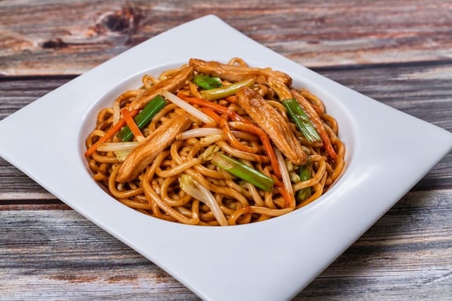 (L) Lo Mein (午) 捞面.